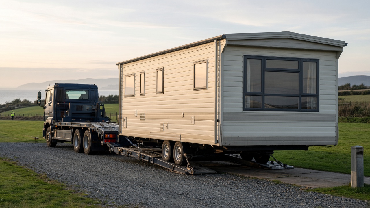 The Secret Life of a Caravan Haulier